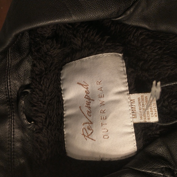 NWT-Ladies leather jacket with belt - Picture 2 of 7